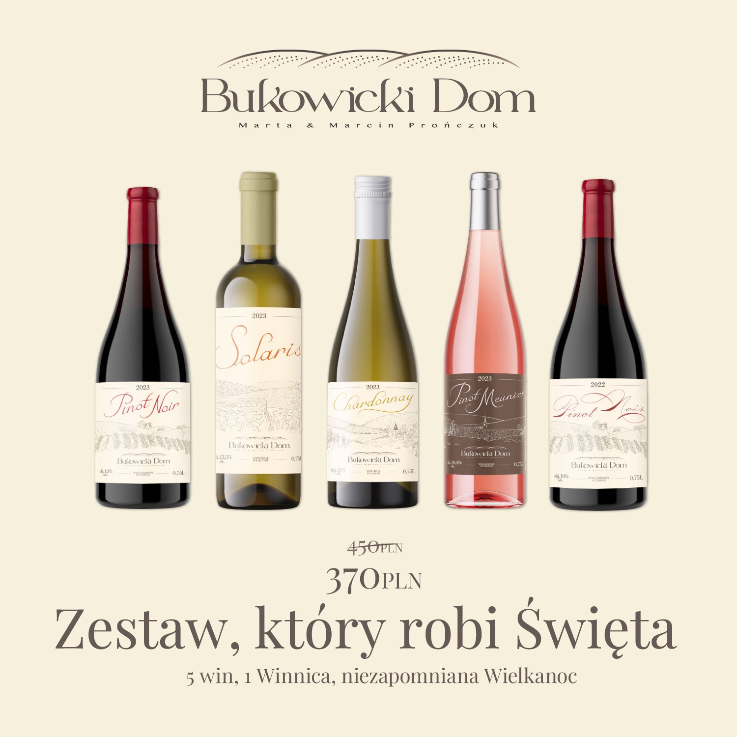 Sery, wino i przyczepka pełna szczęścia