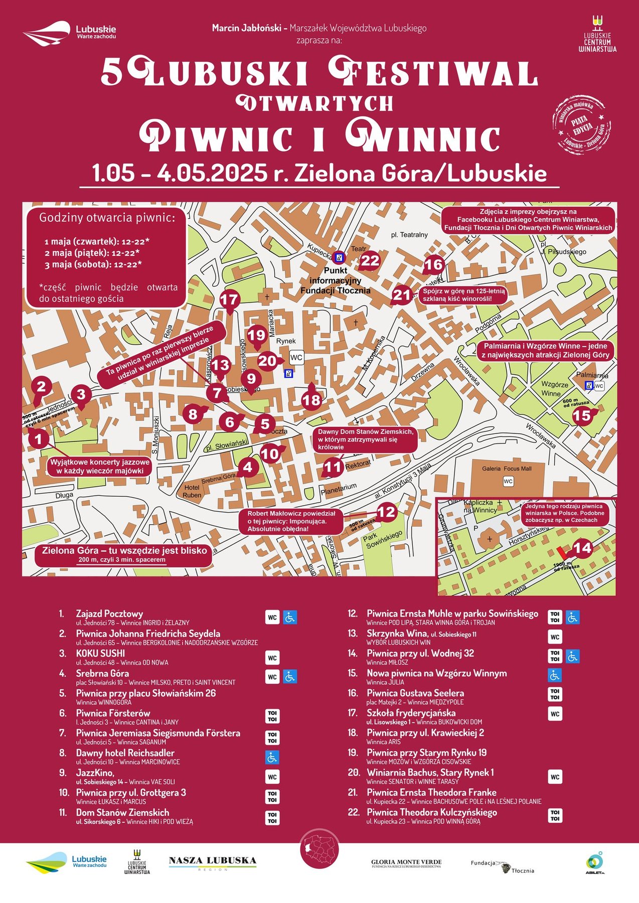 Lubuski Festiwal Otwartych Piwnic i Winnic 2025