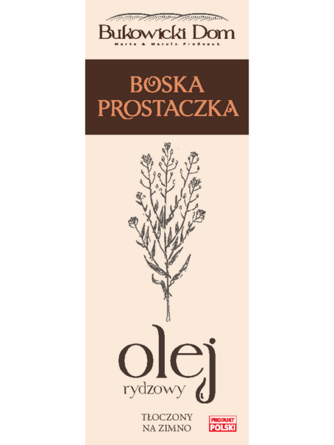Boska Prostaczka – olej rydzowy 250 ml